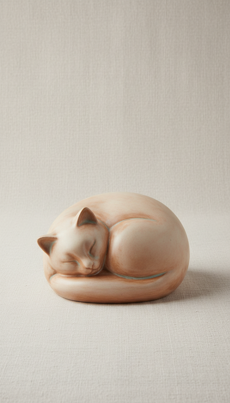 Handcrafted Ceramic Pet Keepsake Urn